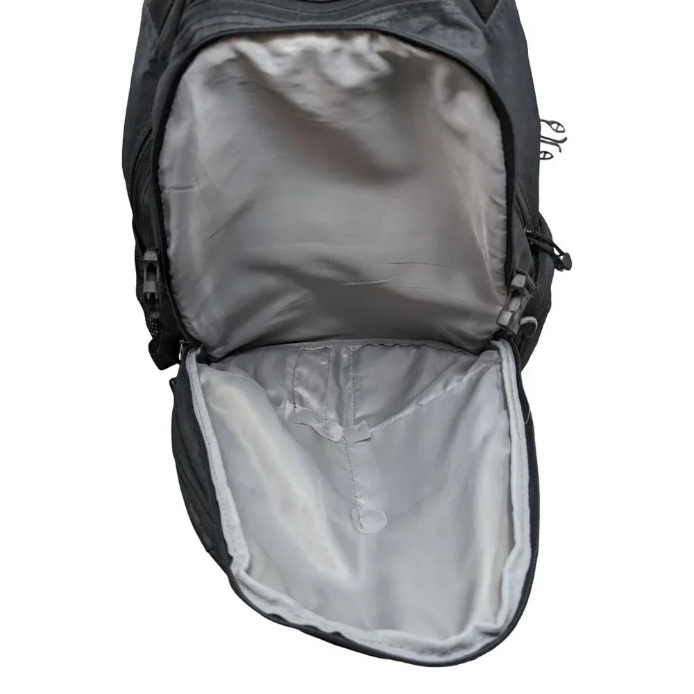 Outdoor Products Backpack Black Ripstop Laptop Sleeve Pockets Lightweight 16